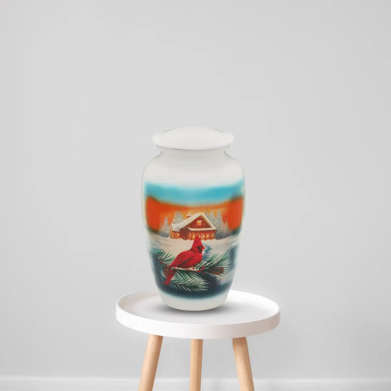 Artist Pet Urn - Cardinal - Image 4