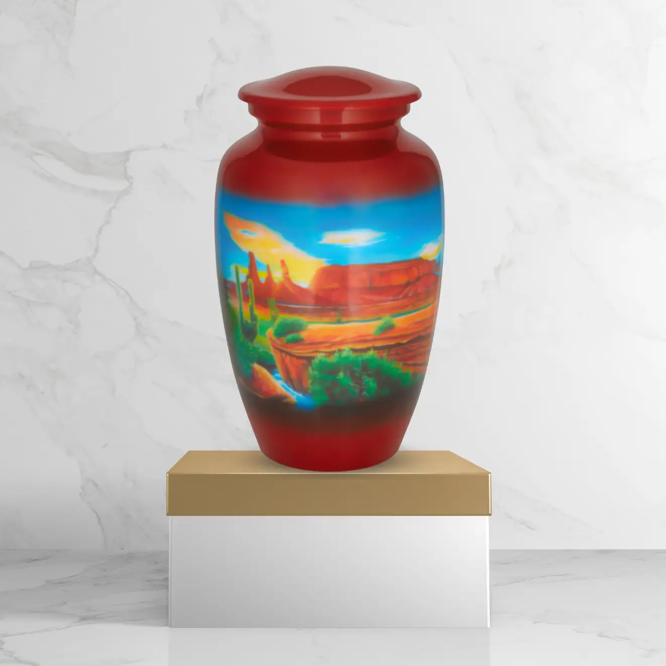 Artist Pet Urn - Sonoran Desert - Image 5