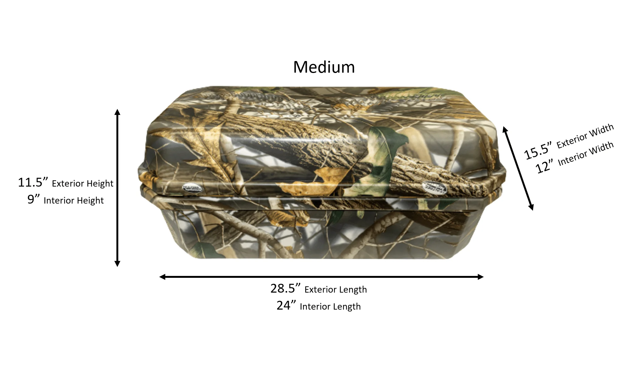 Camouflage Pet Casket | Camouflage With Cream - Image 6
