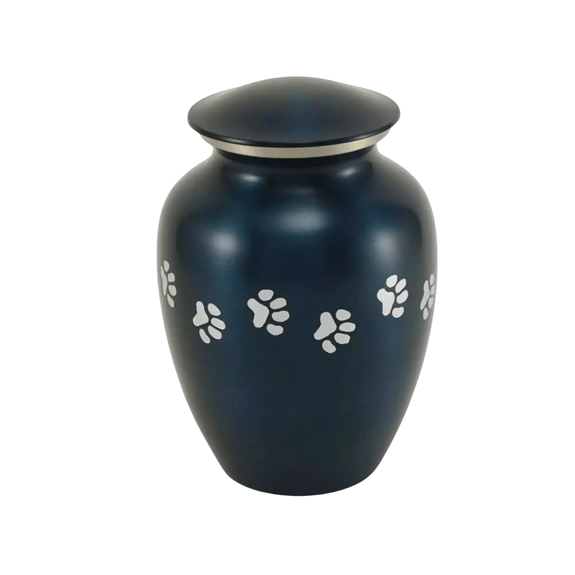 Classic Paws Blue Pet Urn - Image 3