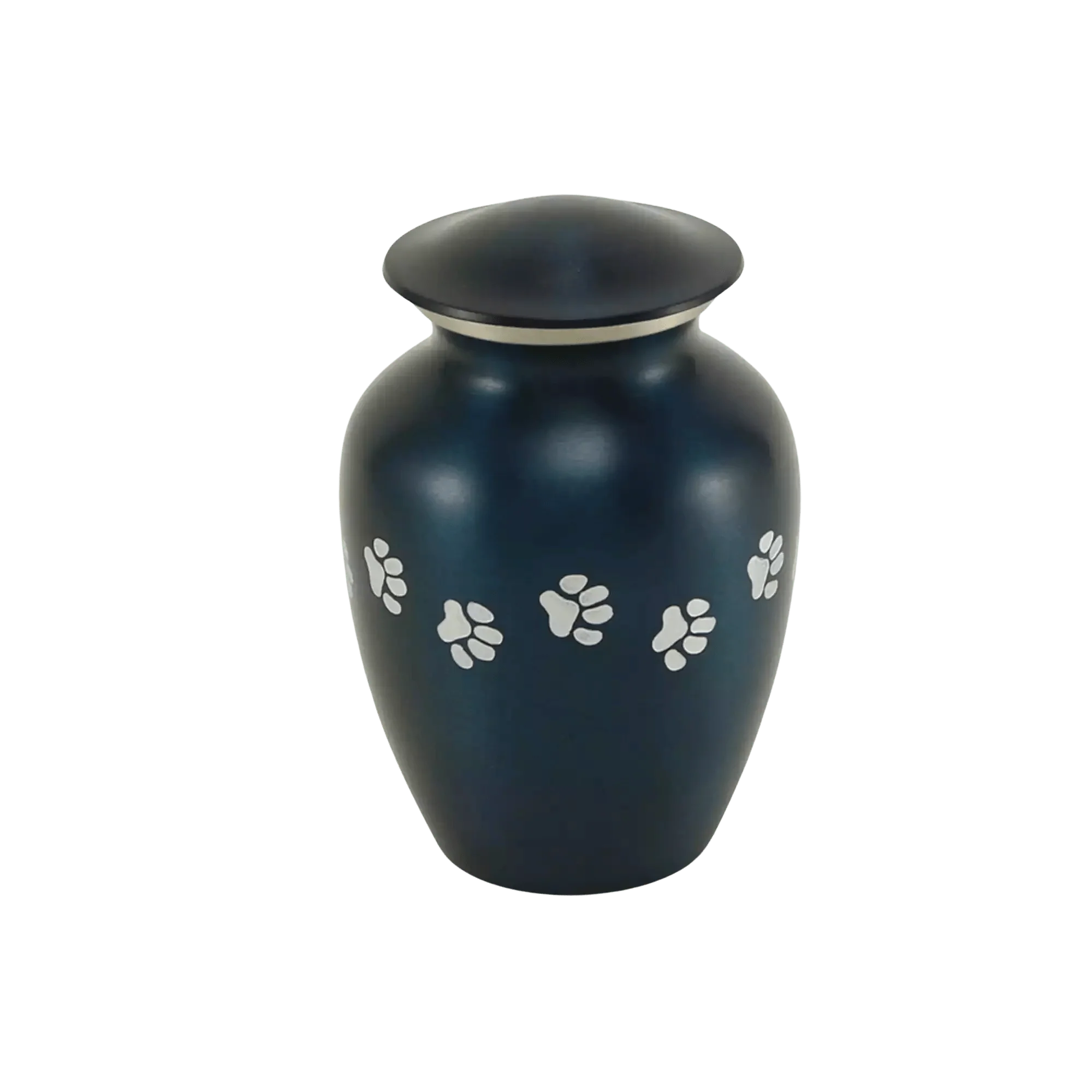 Classic Paws Blue Pet Urn - Image 4