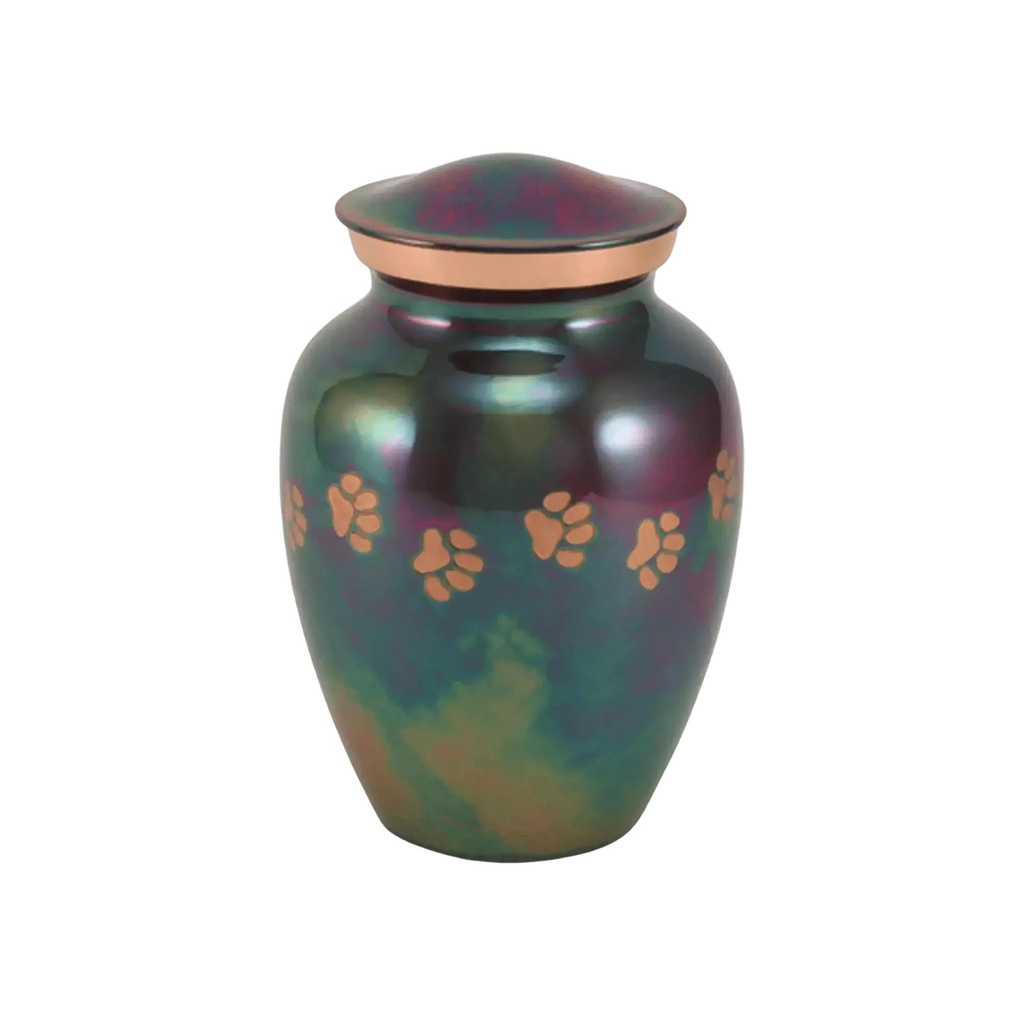 Classic Paws Raku Pet Urn - Image 3