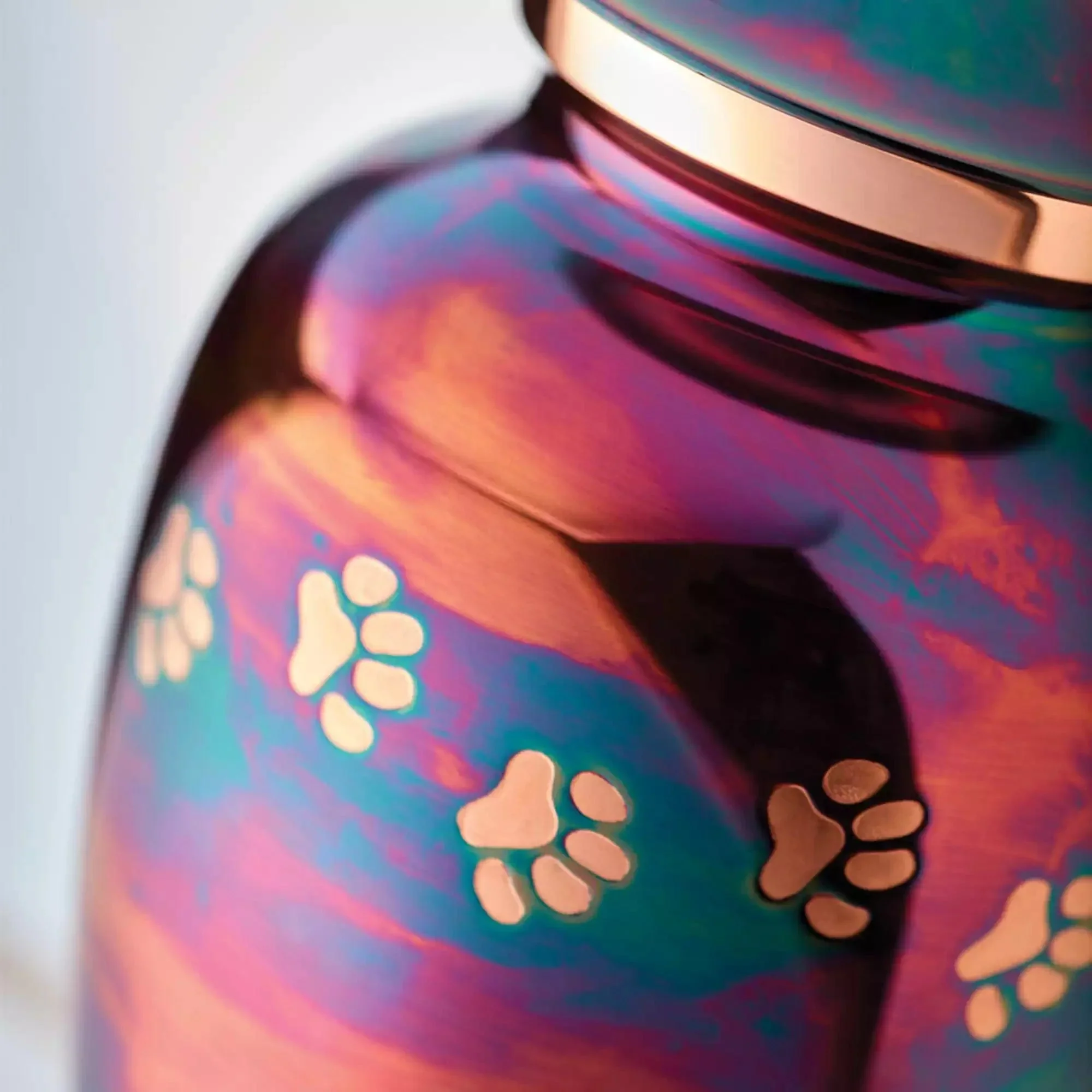 Classic Paws Raku Pet Urn - Image 7