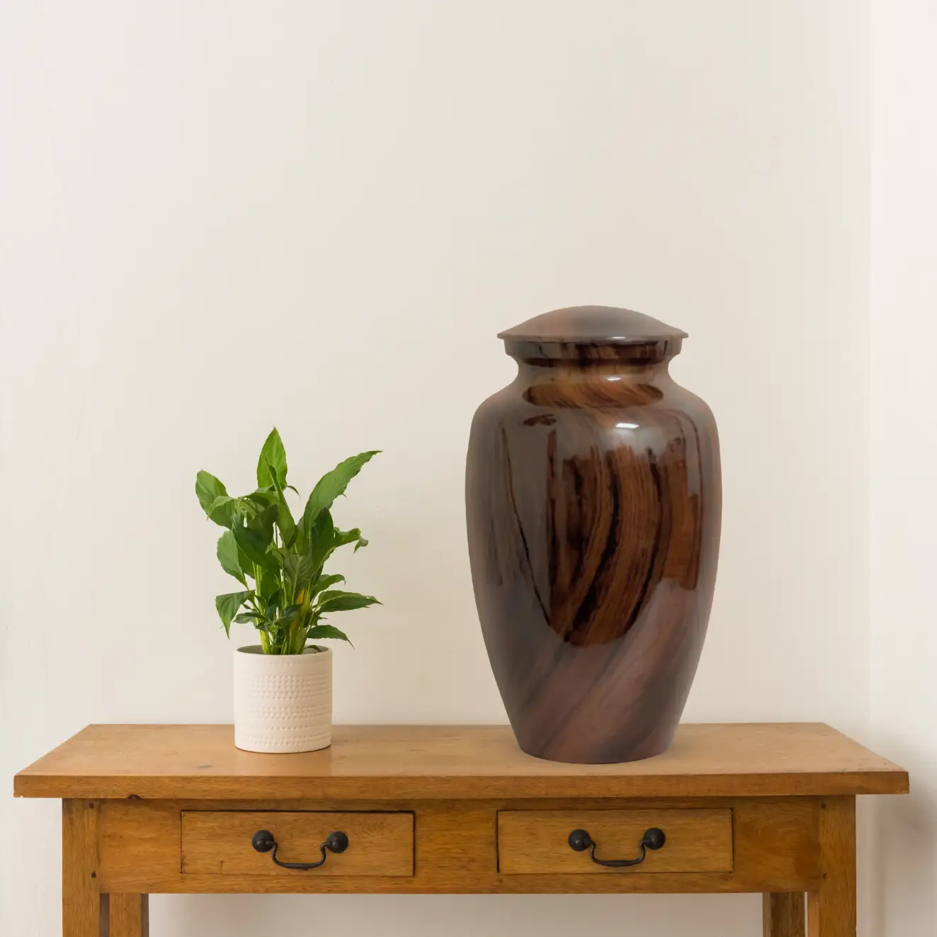 Hydro-Painted Pet Urns - Brazilian Rosewood - Image 3