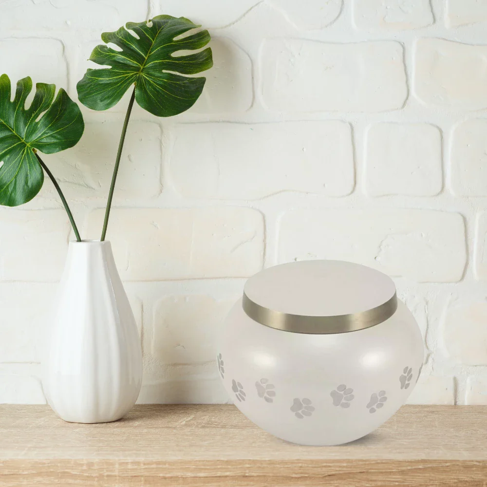 Odyssey® Paw Pearl Pet Urn - Image 6