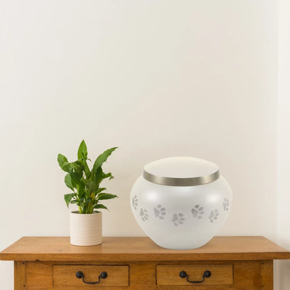 Odyssey® Paw Pearl Pet Urn - Image 7