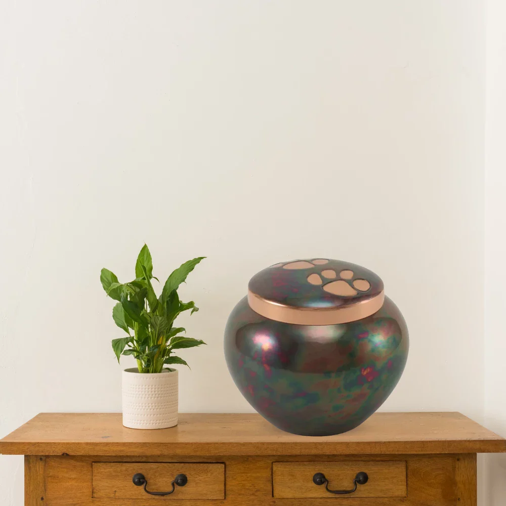 Odyssey® Paw Raku Pet Urn - Image 6