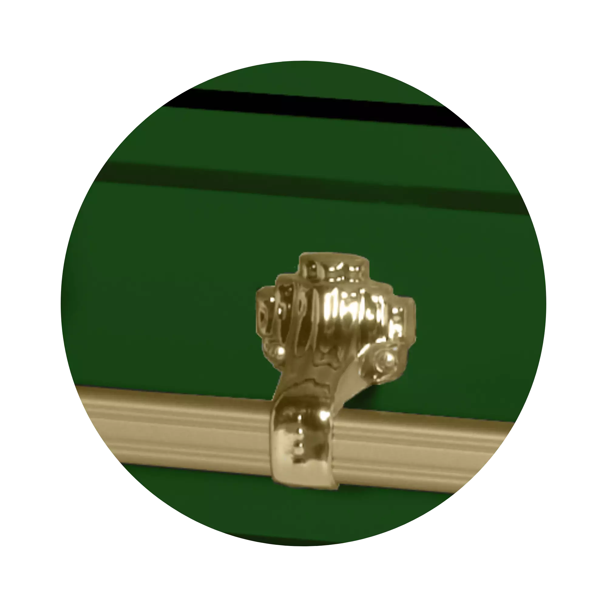 Steel Pet Casket (Made in USA) | Green - Image 4