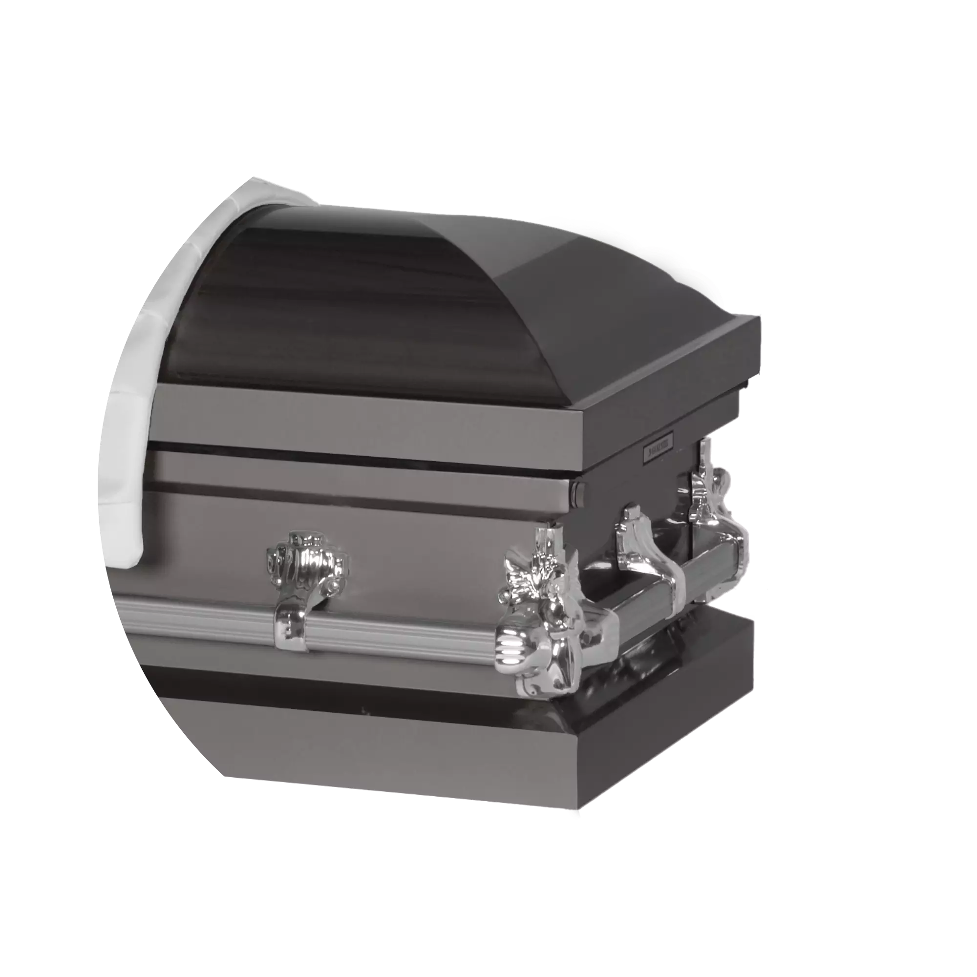 Steel Pet Casket (Made in USA) | Gunmetal - Image 2