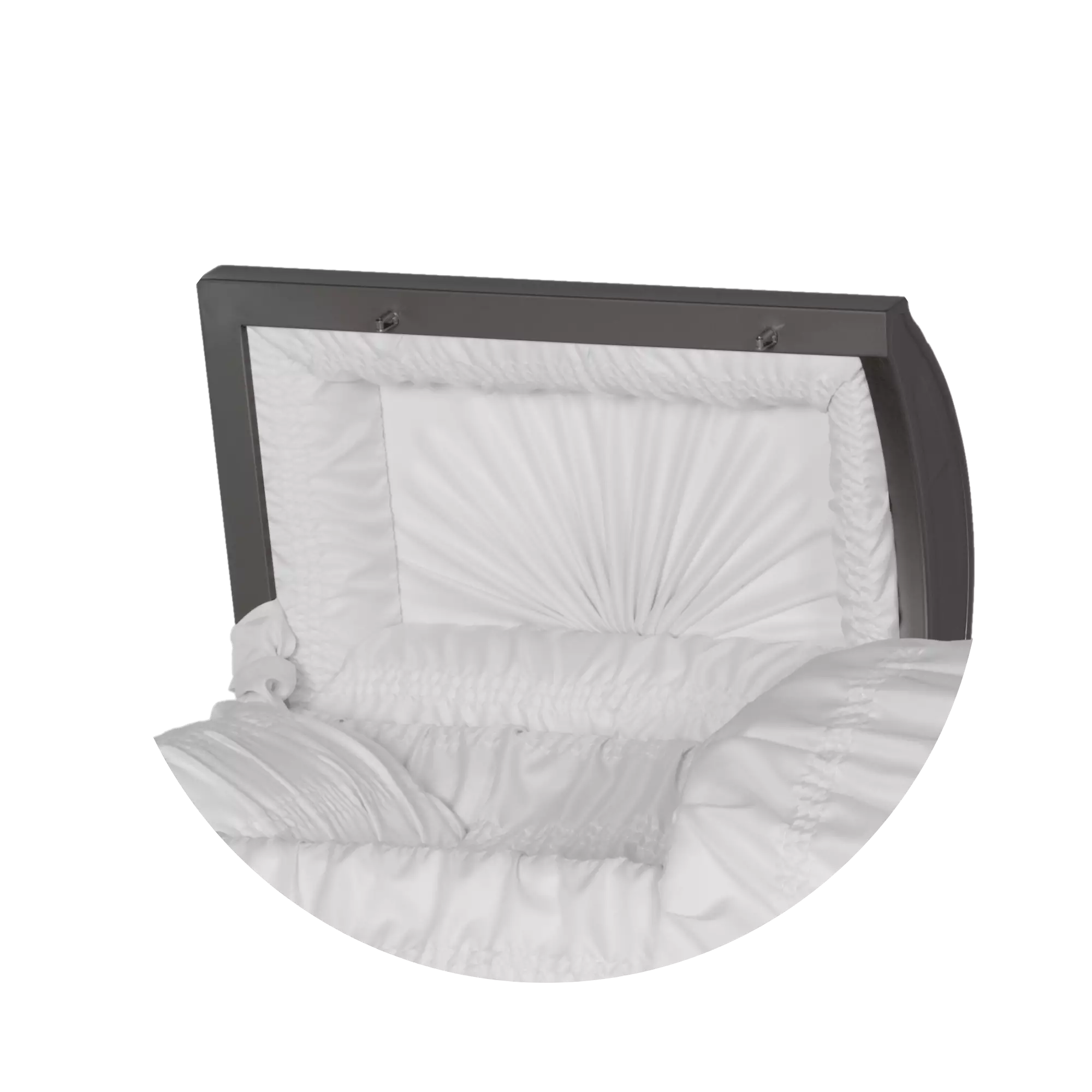Steel Pet Casket (Made in USA) | Gunmetal - Image 5