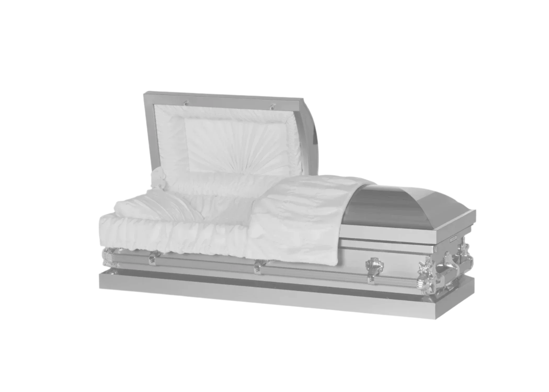 Steel Pet Casket (Made in USA) | Silver