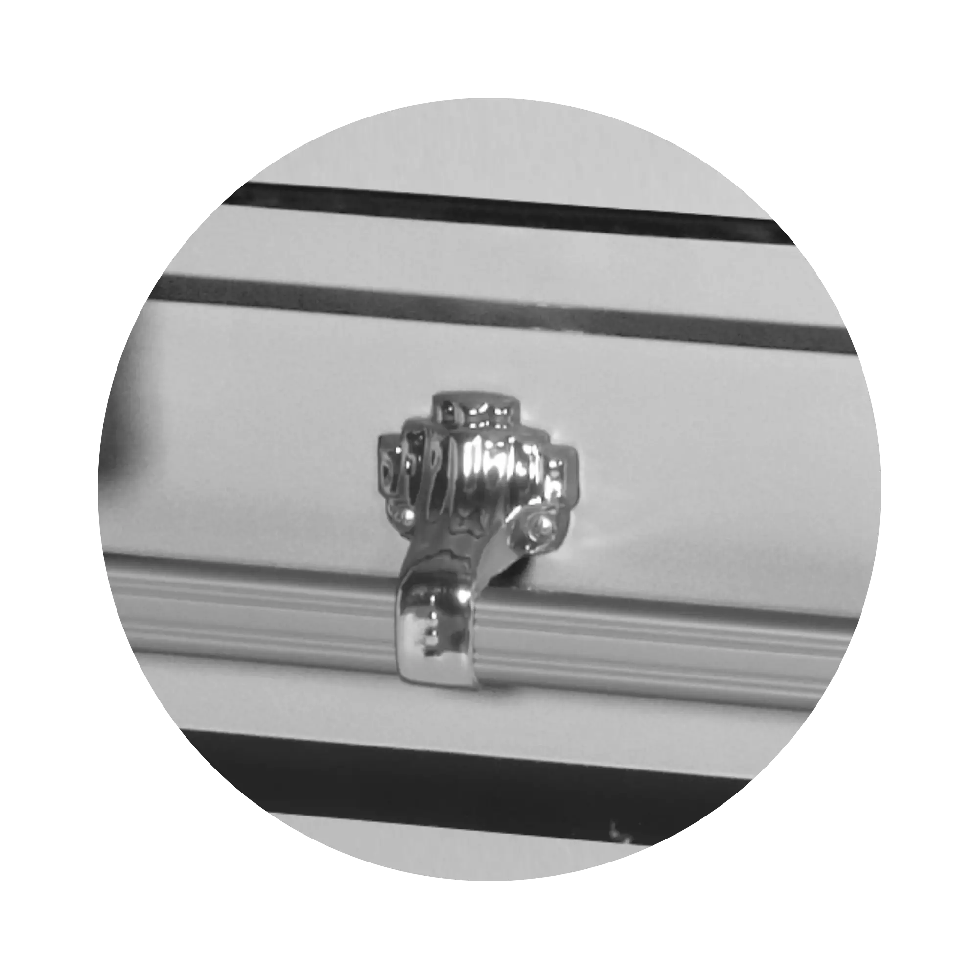 Steel Pet Casket (Made in USA) | Silver - Image 4