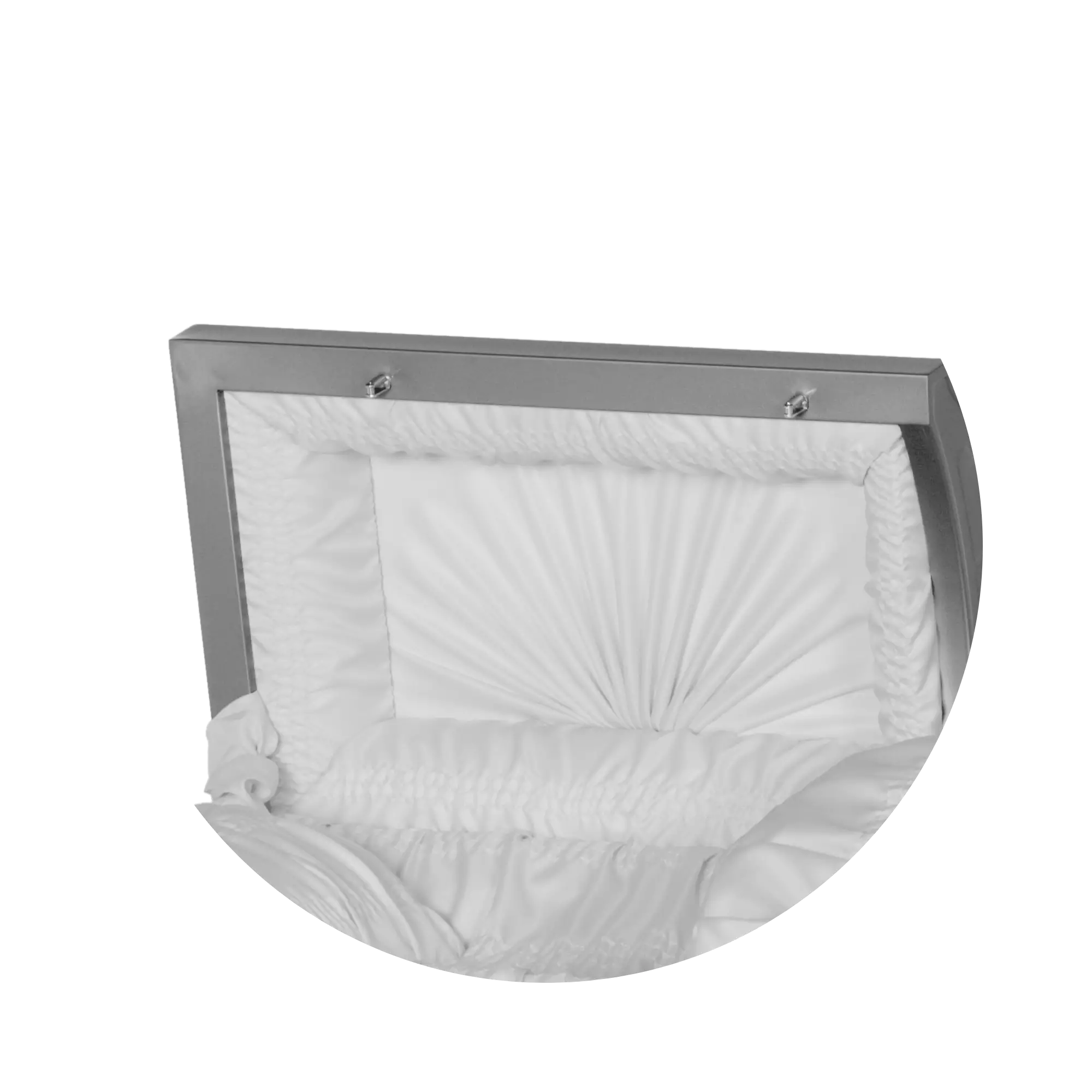 Steel Pet Casket (Made in USA) | Silver - Image 5