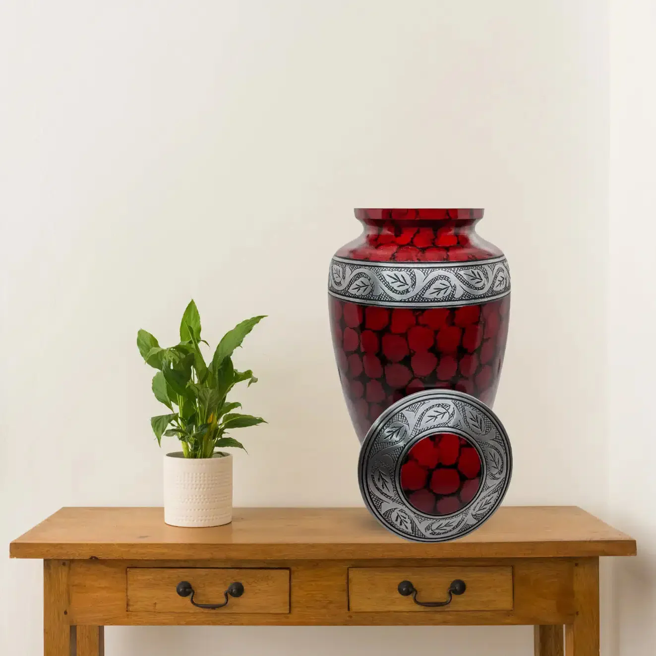 Pet Urn - Red - Image 3