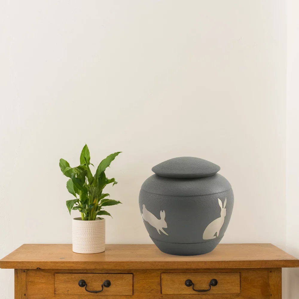 Silhouette Rabbit Pet Urn - Image 5