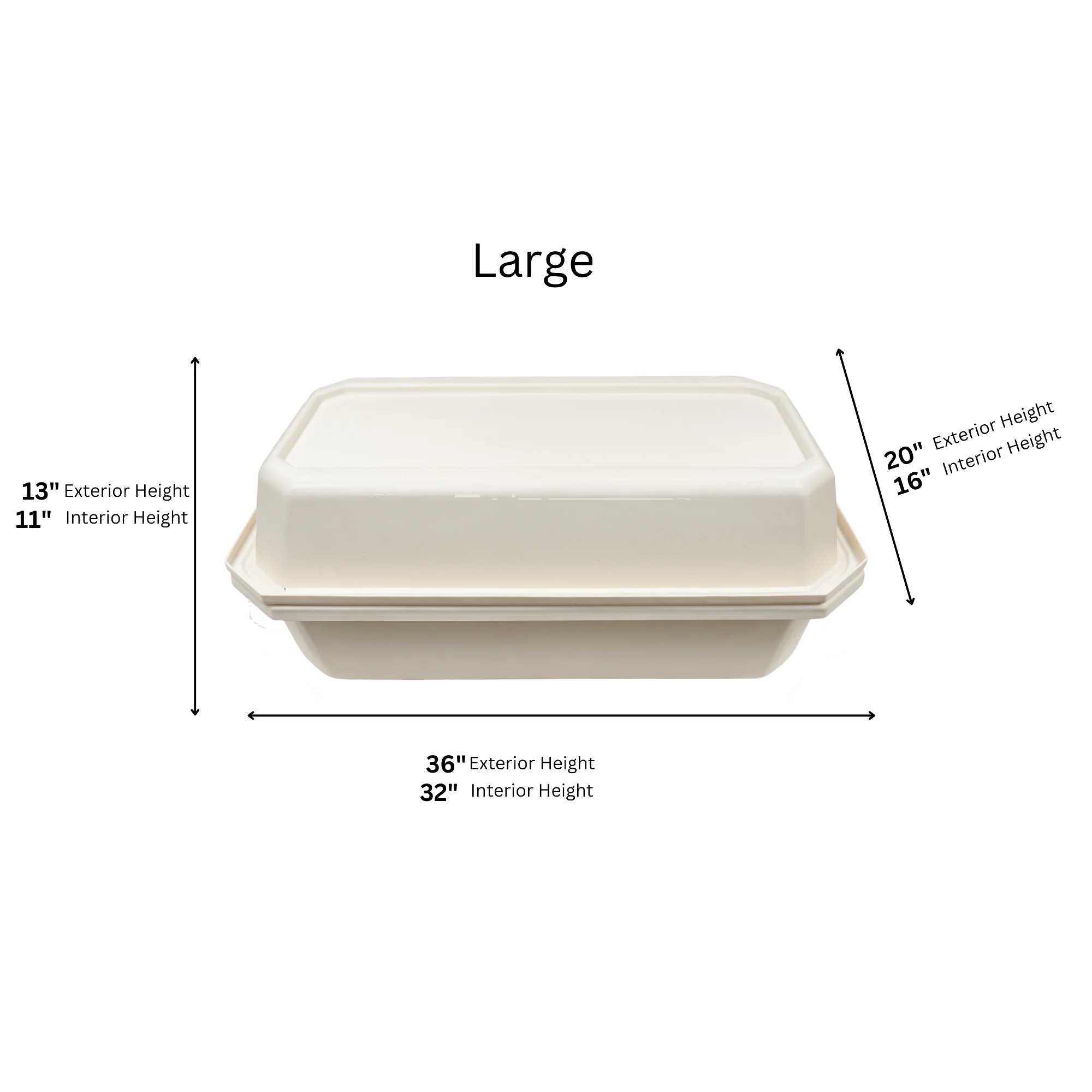 Standard Pet Casket | Almond With Cream - Image 8