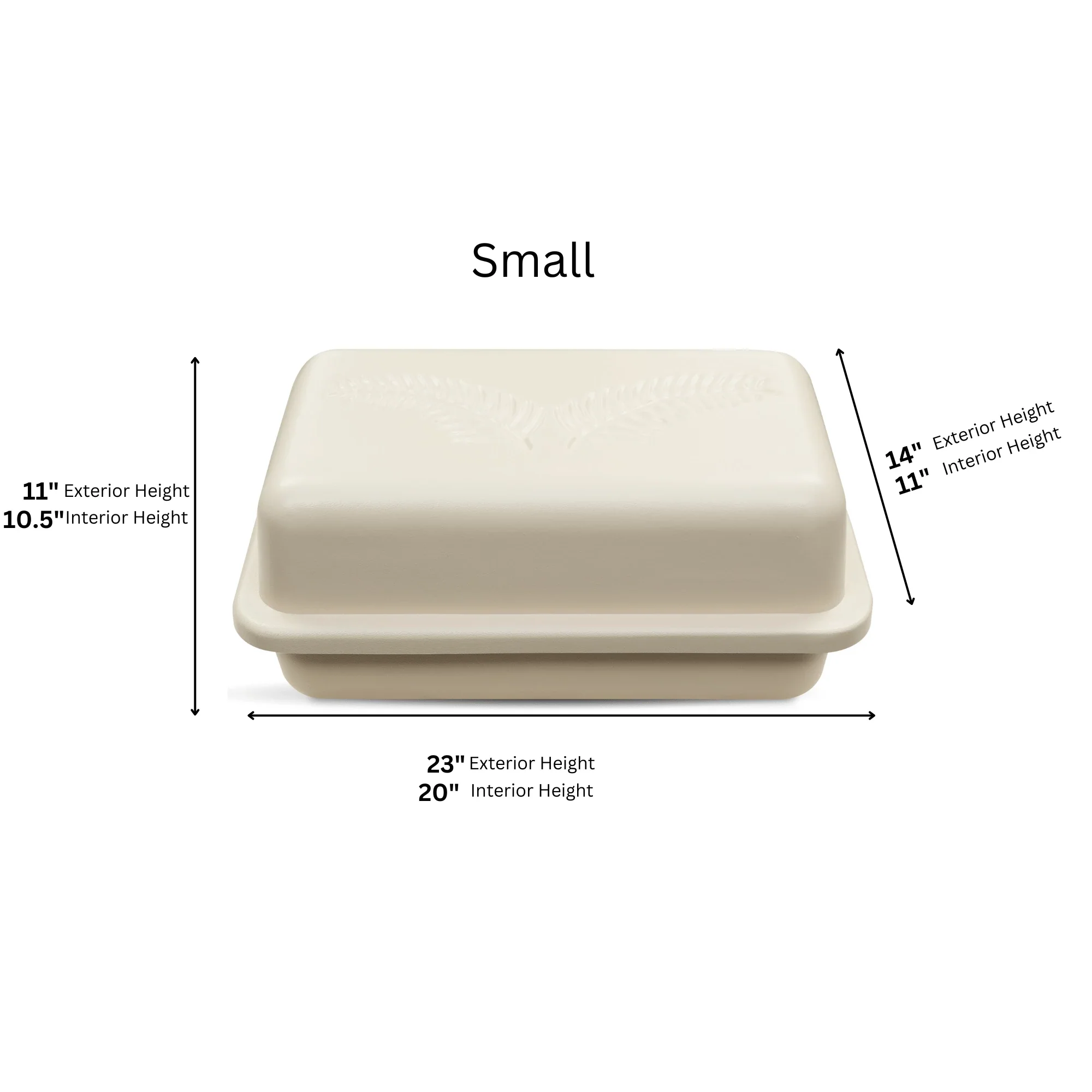 Standard Pet Casket | Almond With Pink - Image 5